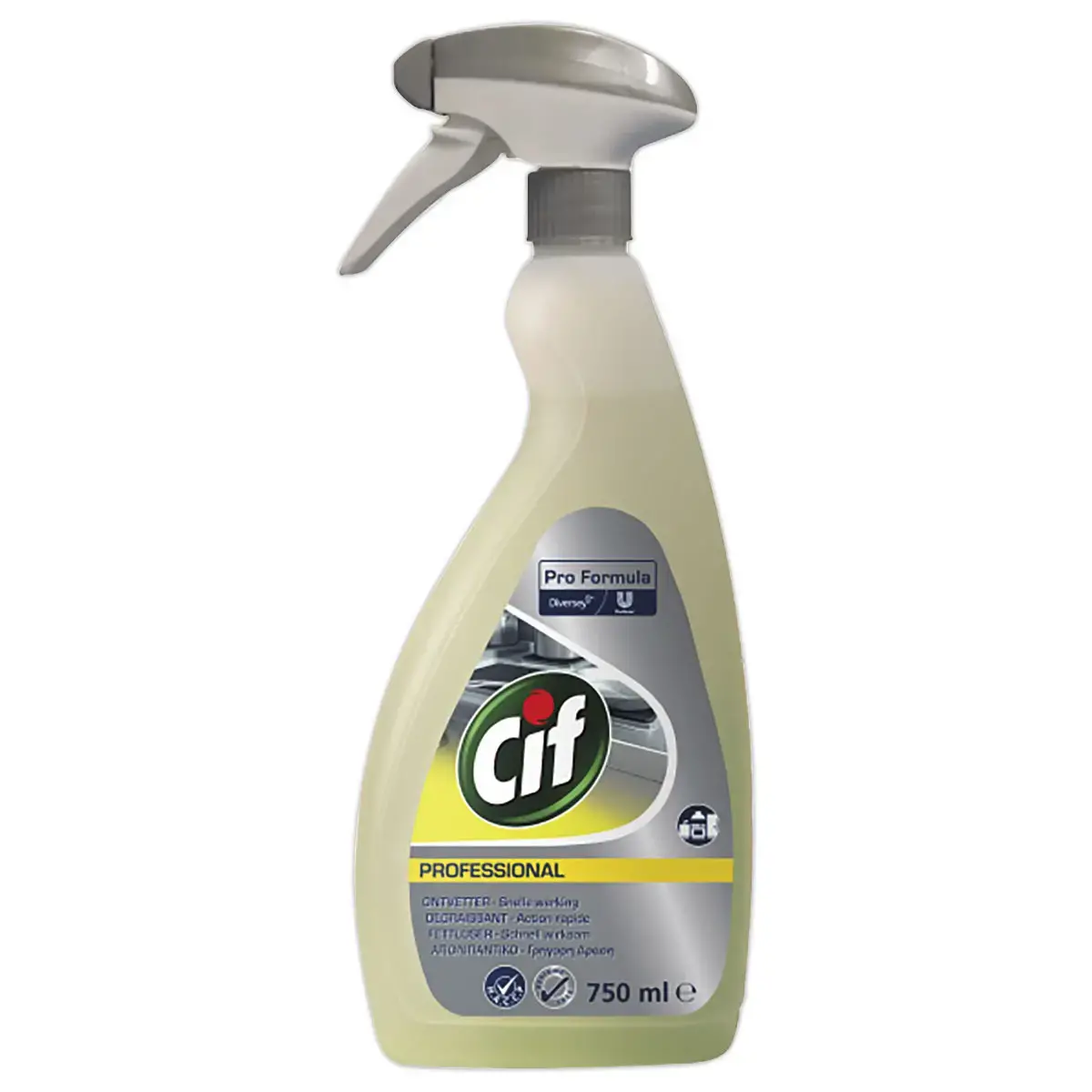 Vaporisateur 750 ml Cif krachtige ontvetter pro