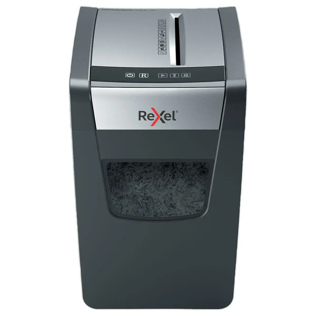 Handmatige papiervernietiger Rexel Momentum X312-SL - Kruissnede - 12 vel - 23L - REXEL