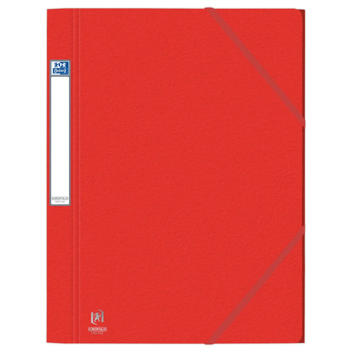 Map met 3 flappen grote capaciteit Eurofolio Prestige - Rood - OXFORD