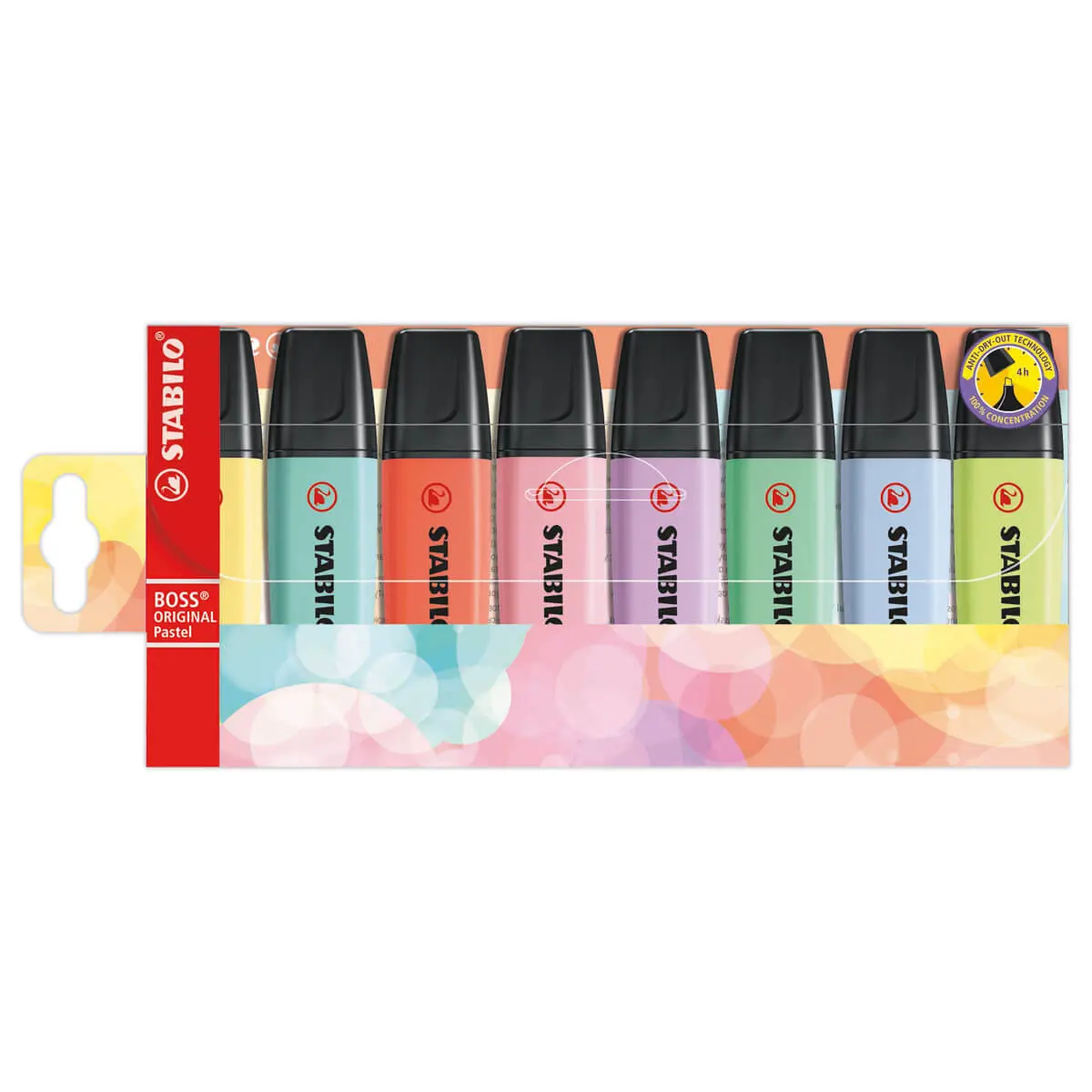 8  Markeerstiften Stabilo Boss Original Pastel - Geassorteerde kleuren - STABILO 