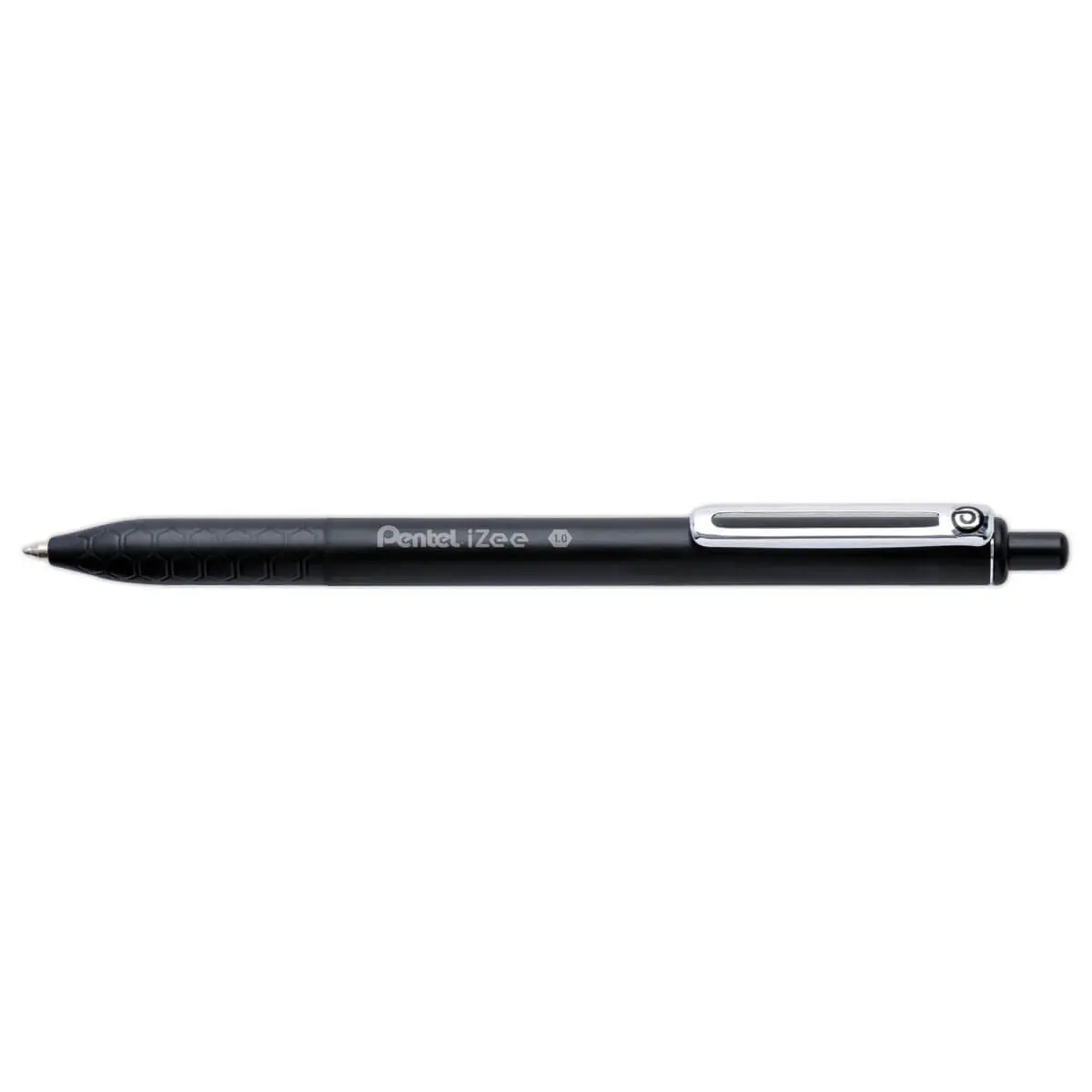 Intrekbare balpen - Groot schrift - Zwart - PENTEL