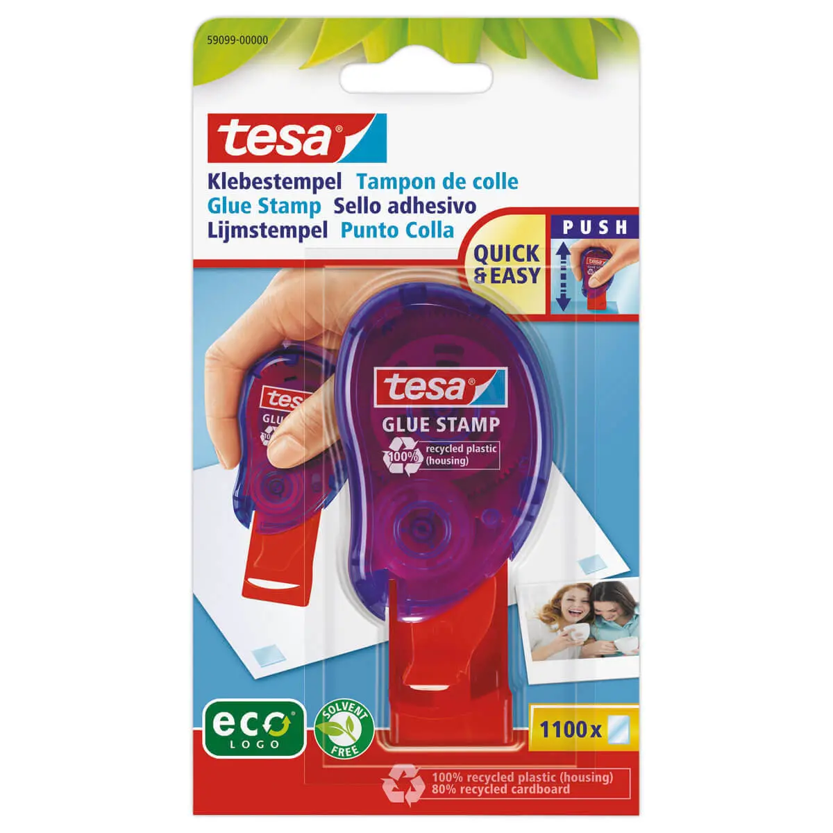 Wegwerp kleefstrip - TESA
