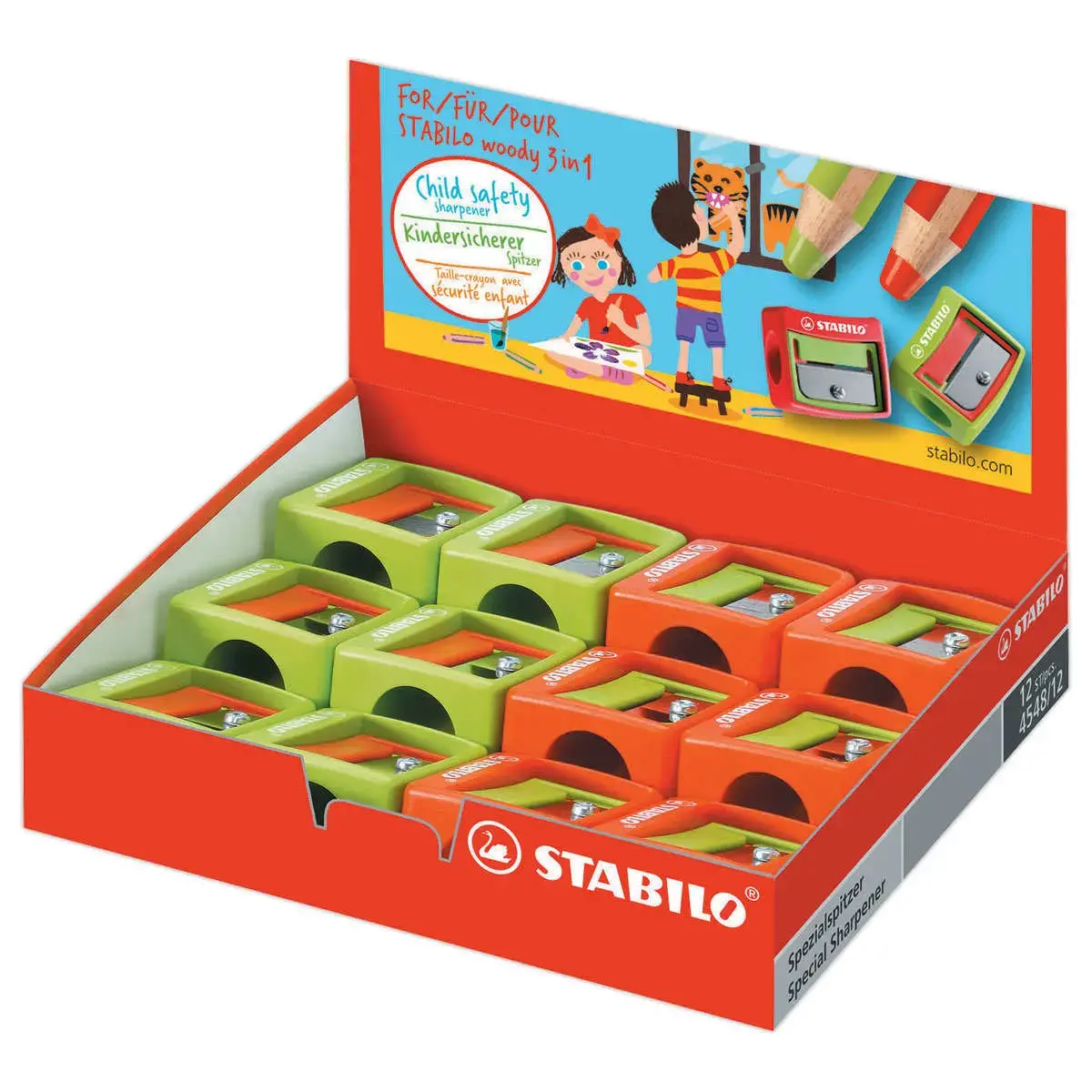 Puntenslijper Markdry 3in1 - STABILO