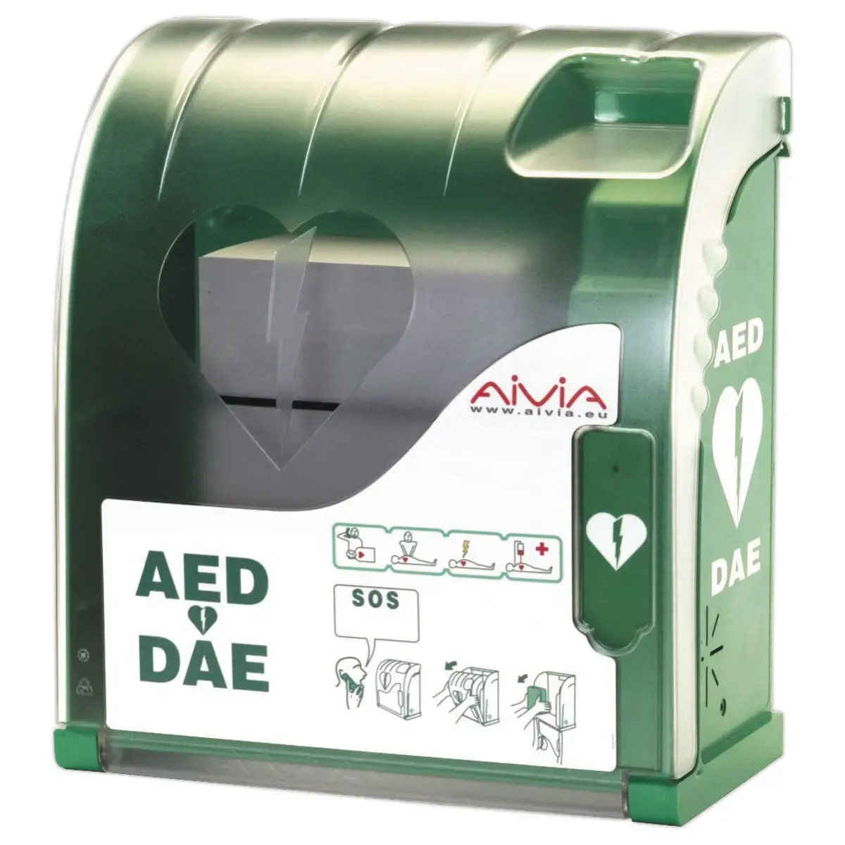 Pakket defibrillator Fred PA-1buiten