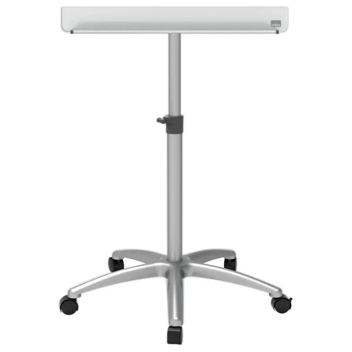 Mobiel magnetisch paperboard van glanzend wit glas - 70 x 185 cm - NOBO 