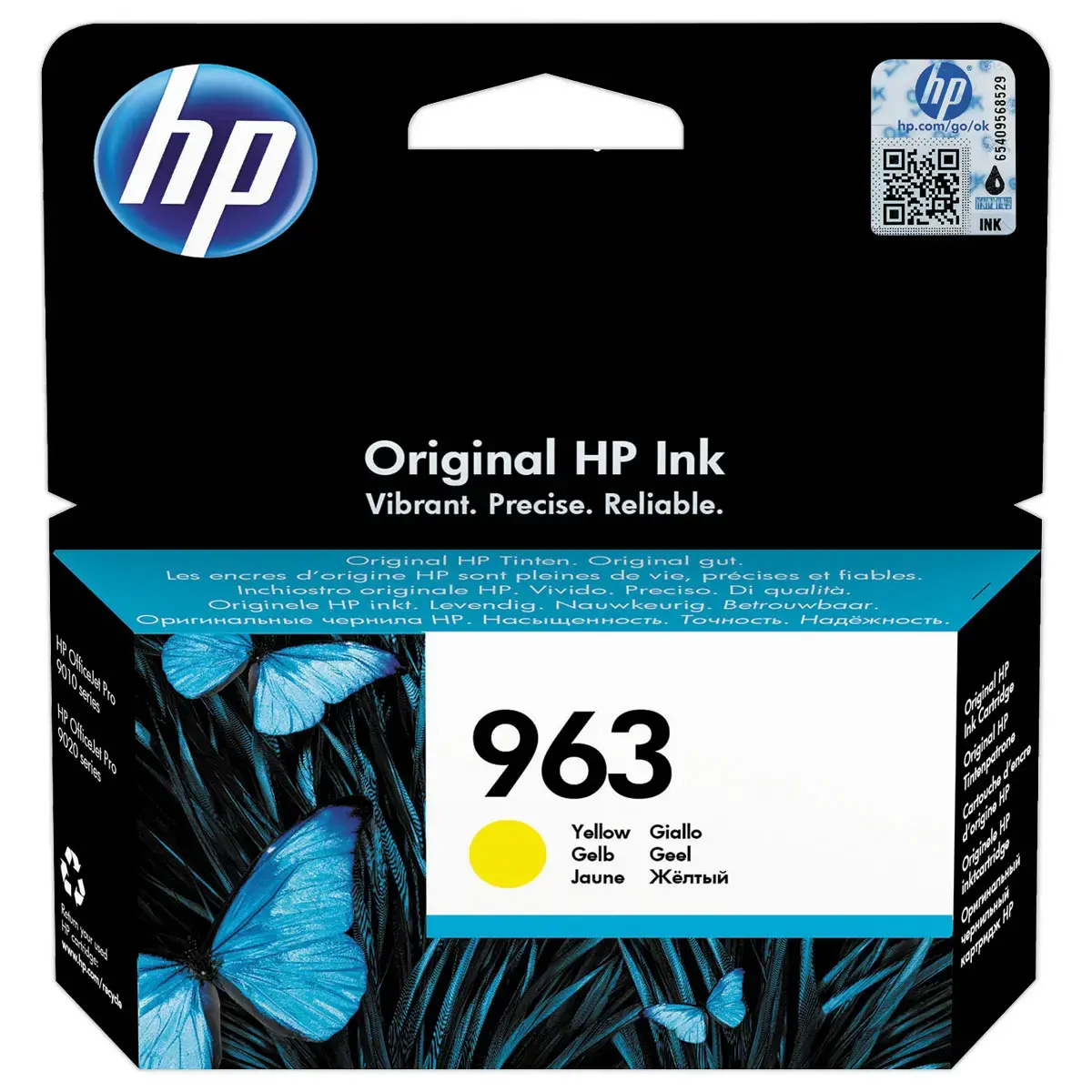Inktcartridge 3JA25AE - Geel - HP