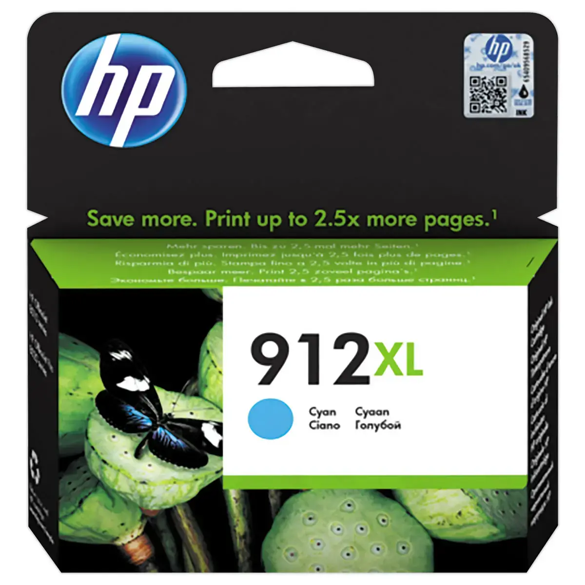 Cartridge HP 912XL cyaan HC 3YL81AE