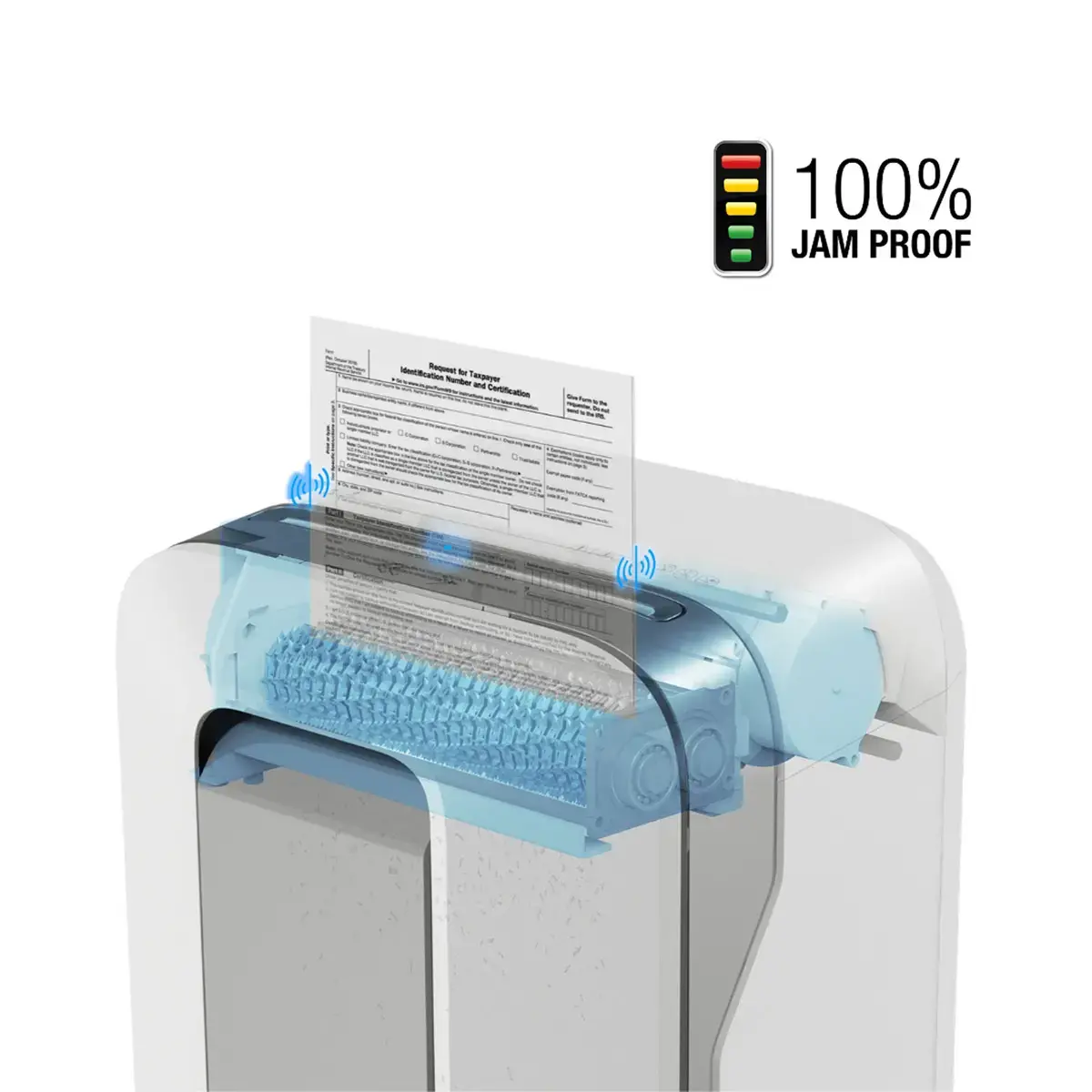 Papiervernietiger FELLOWES LX201 - wit