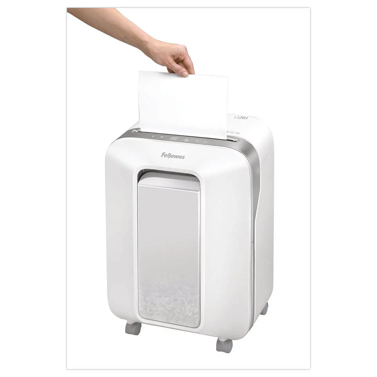 Papiervernietiger FELLOWES LX201 - wit
