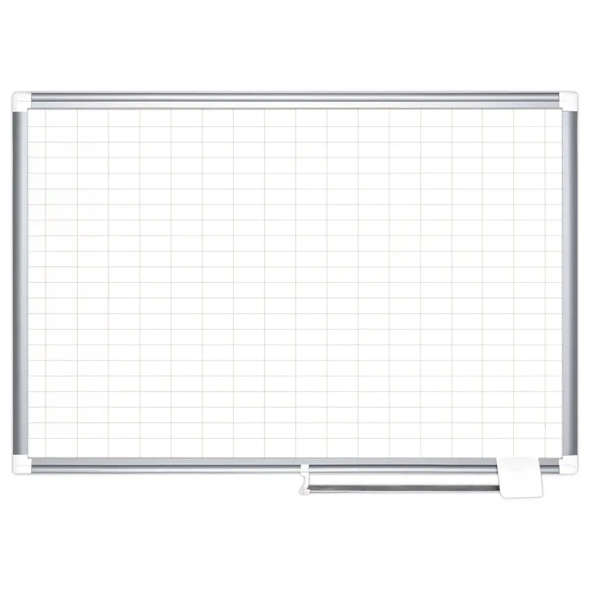 Magnetisch planner Kanban 180x120cm - geruit 25x25 mm