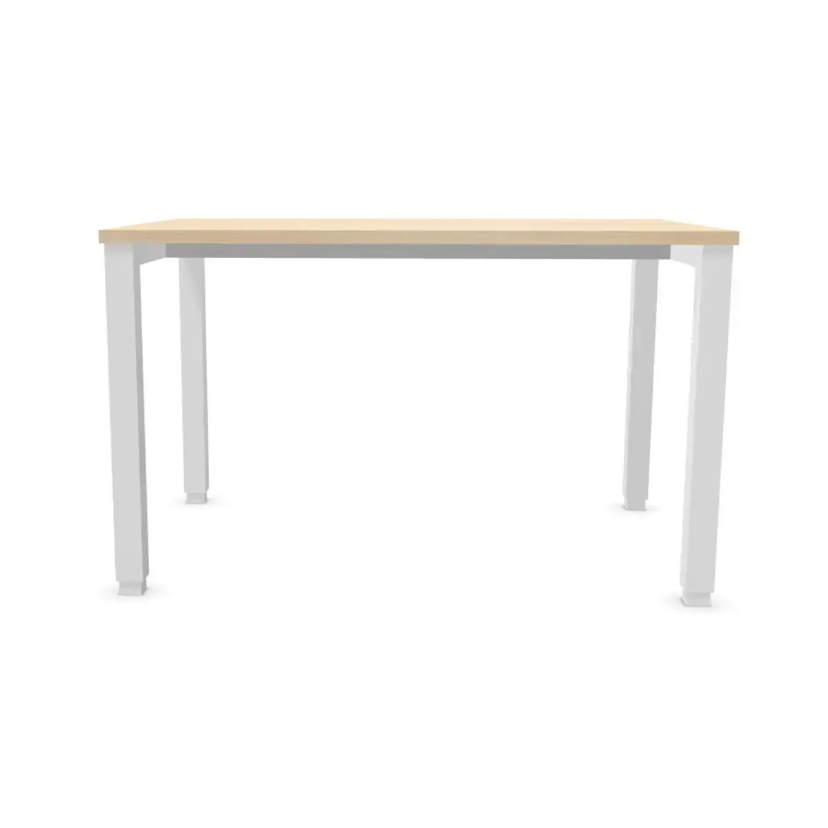 Bureau BRUXELLES 120 x 80 acacia - witte poten