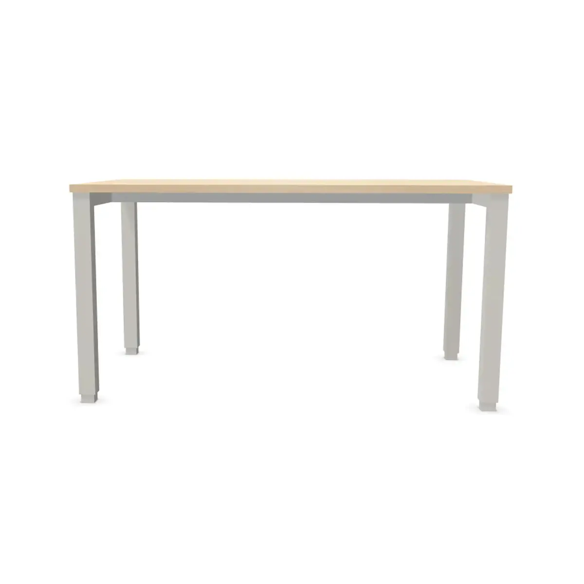 Bureau BRUXELLES 140 x 80 acacia - aluminium poten