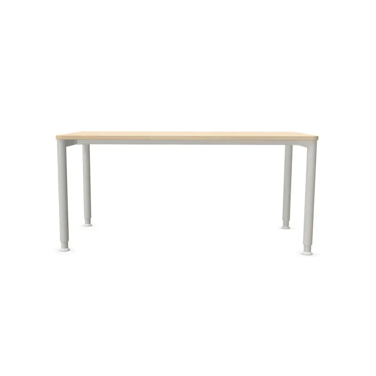 Tafel 160 x 80 acacia licht - aluminium poten