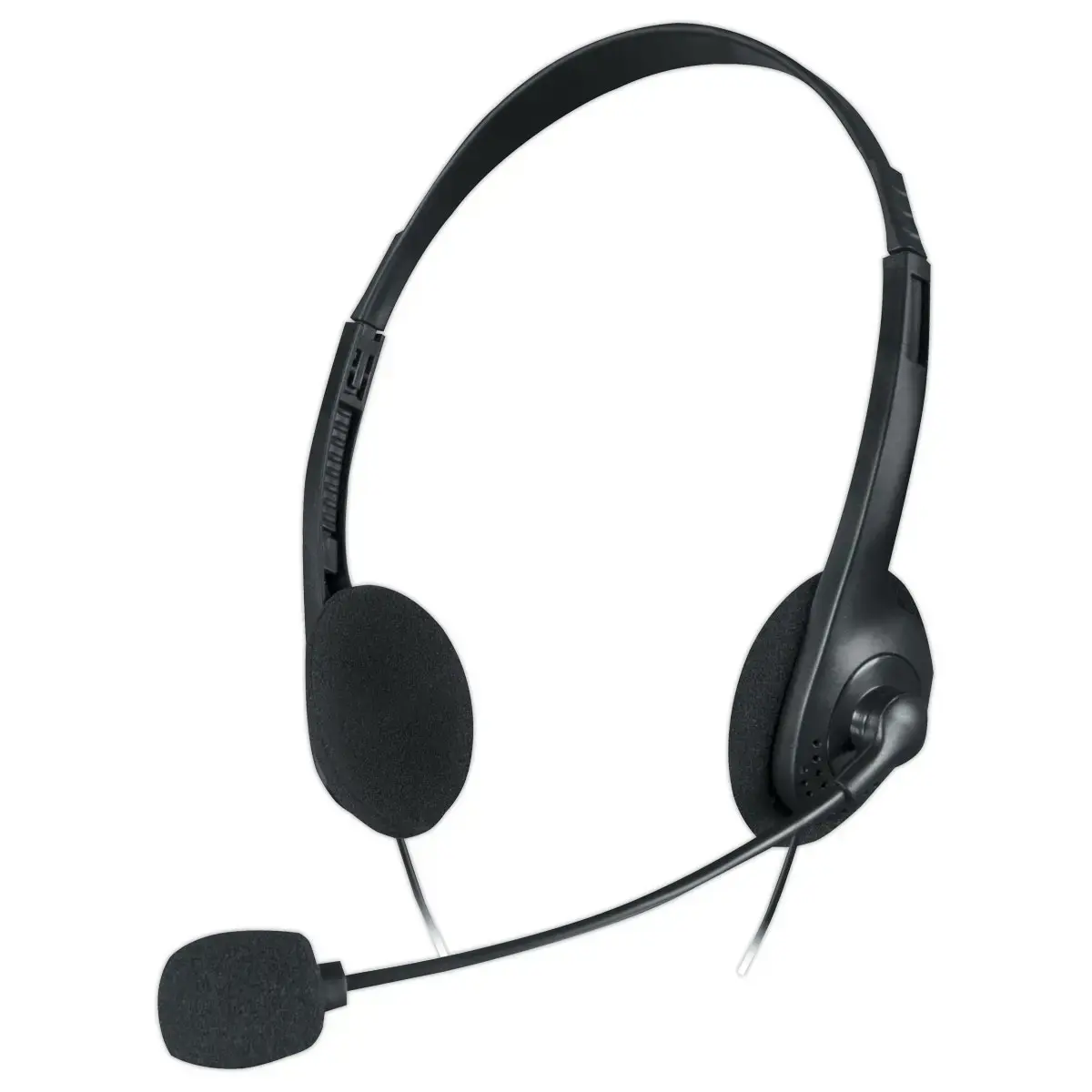Microheadset Jack-plug 3,5 mm - micro en koptelefoon