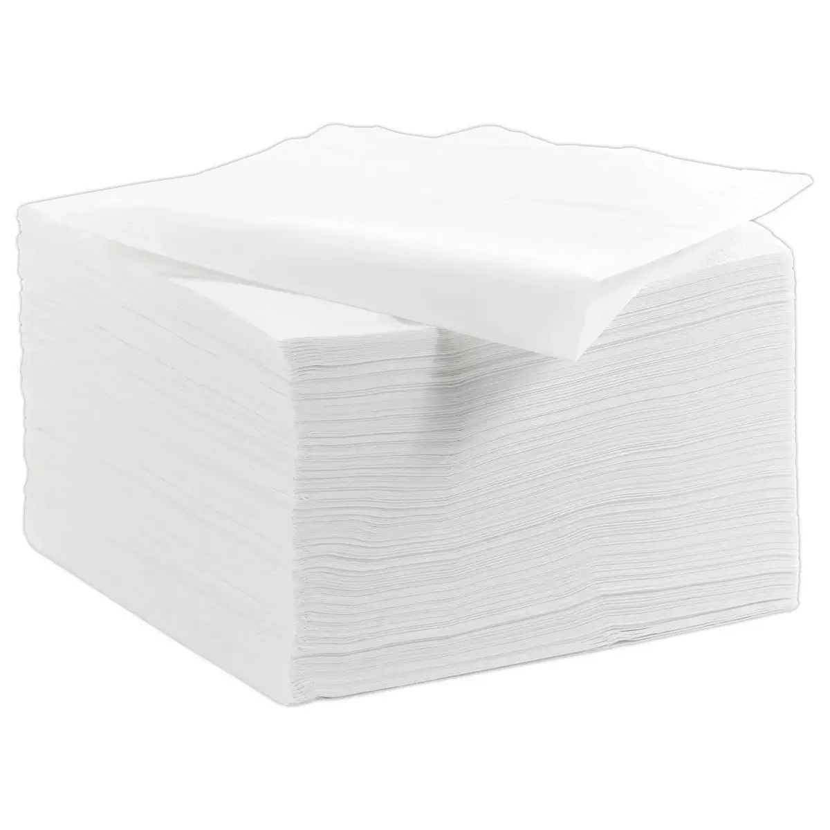 125 Servetten dubbele laag - 33 x 33 cm - Wit - DUNI