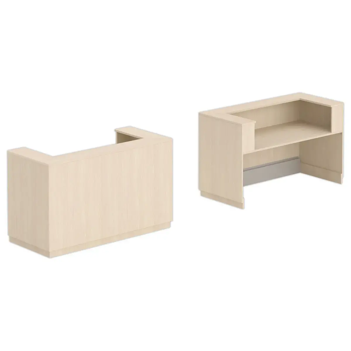 Compleet centraal module Delta Plus 1840x820x1100 mm acacia 