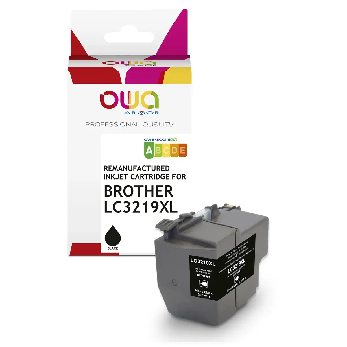 Inktjetcartridge ARMOR equiv.Brother LC3219XL Zwart