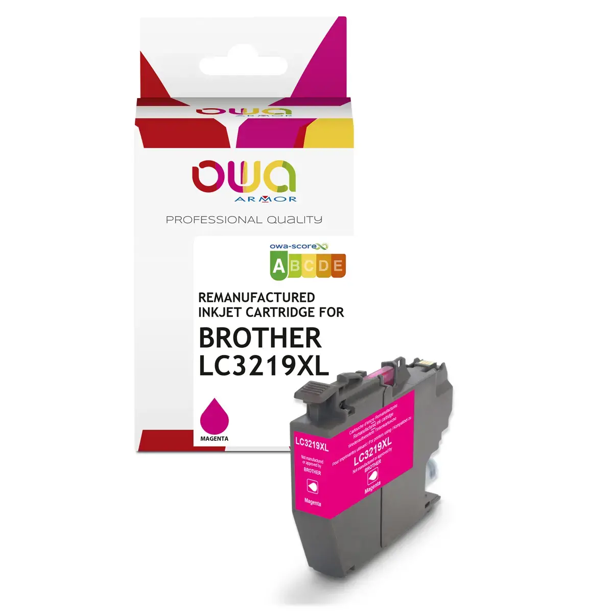 Inktjetcartridge ARMOR equiv.Brother LC3219XL magenta