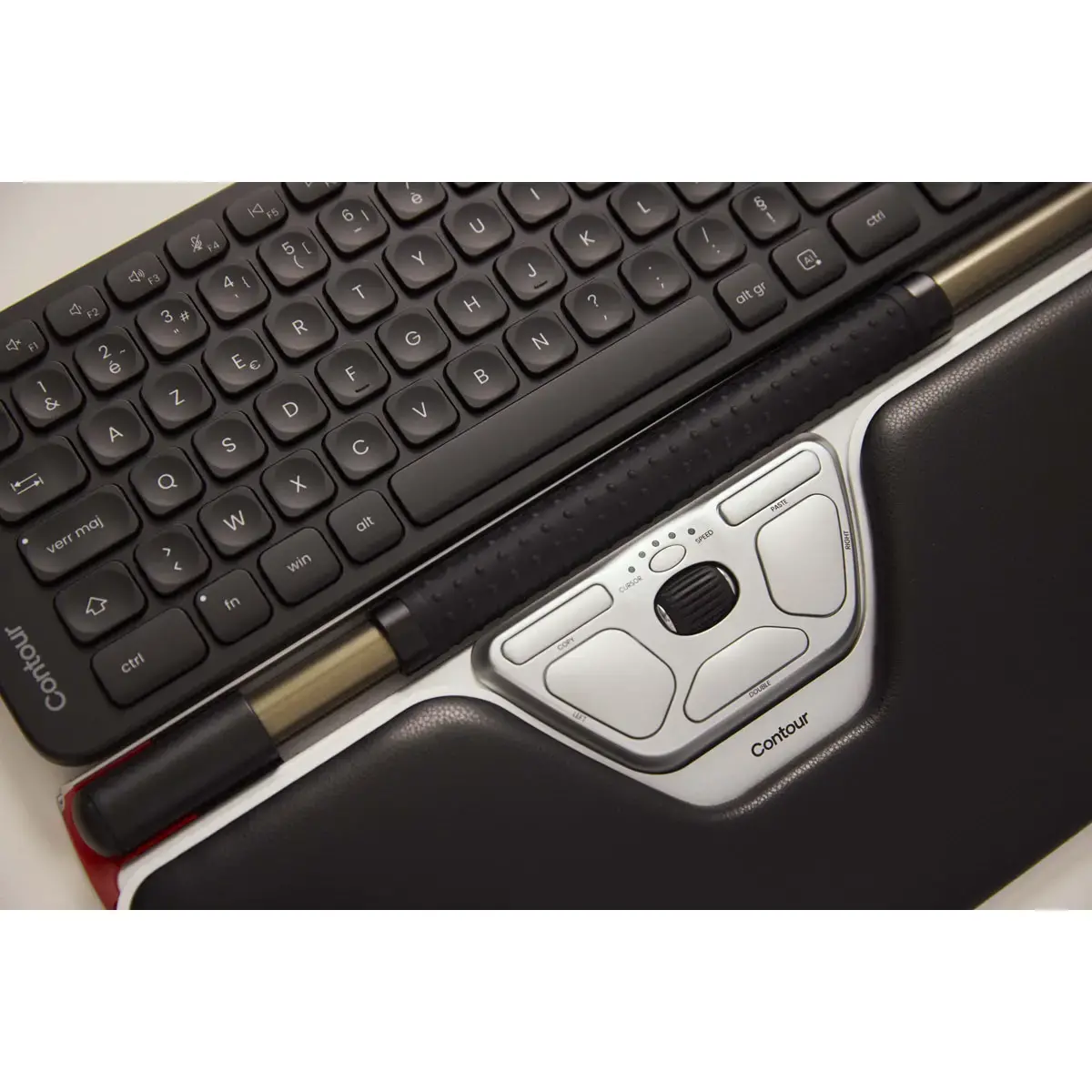 Bedraad toetsenbord Balance Contour Design - Zwart