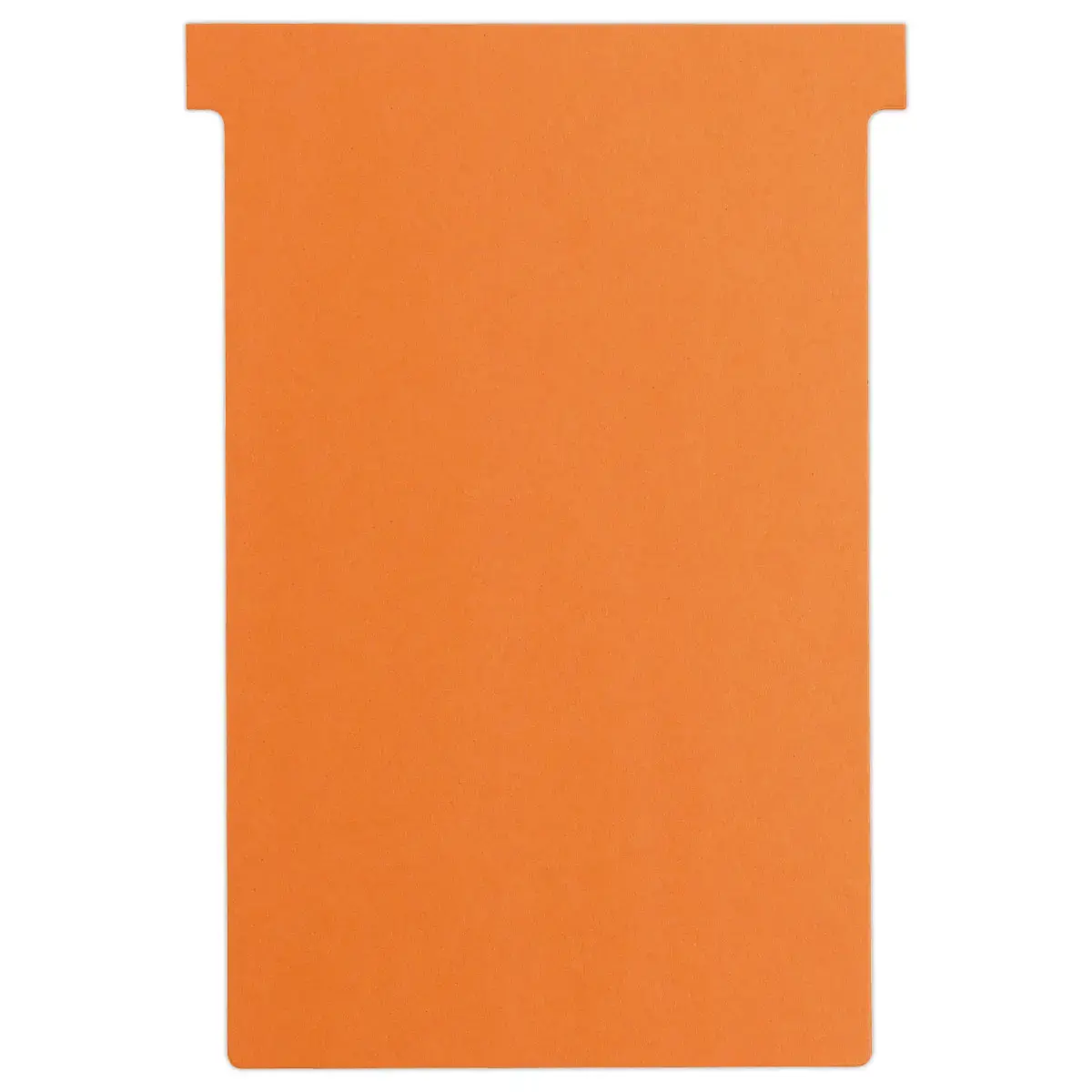 100  T-fiches voor planning - Maat 4 - Oranje - NOBO 