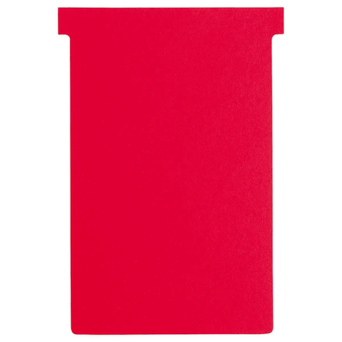 100  T-fiches voor planning - Maat 4 - Rood - NOBO 