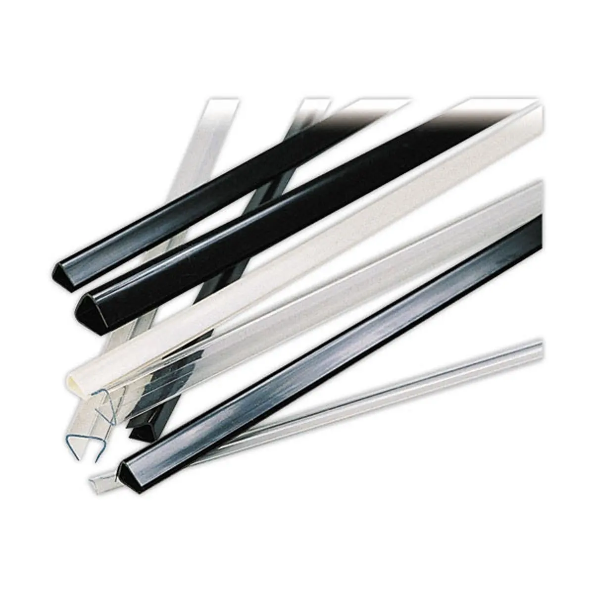 25 Klemruggen 3 mm - Zwart