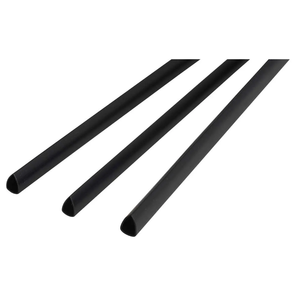25 Baguettes à relier - 6 mm - Noir - PAVO