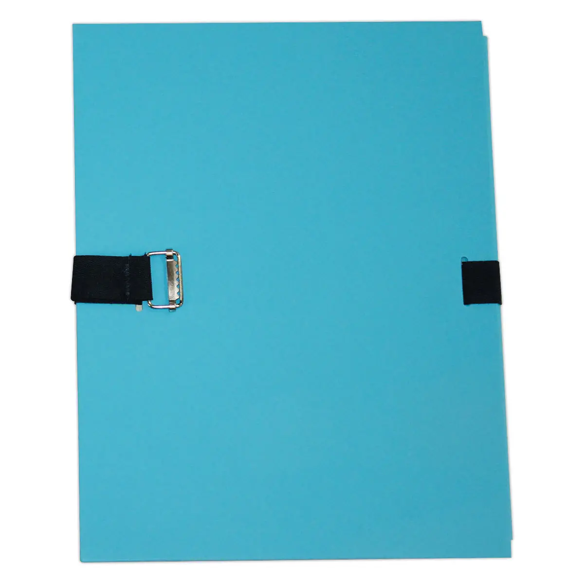 Map met band en voetflap - breedte max 13 cm - lichtblauw - ACCESS 