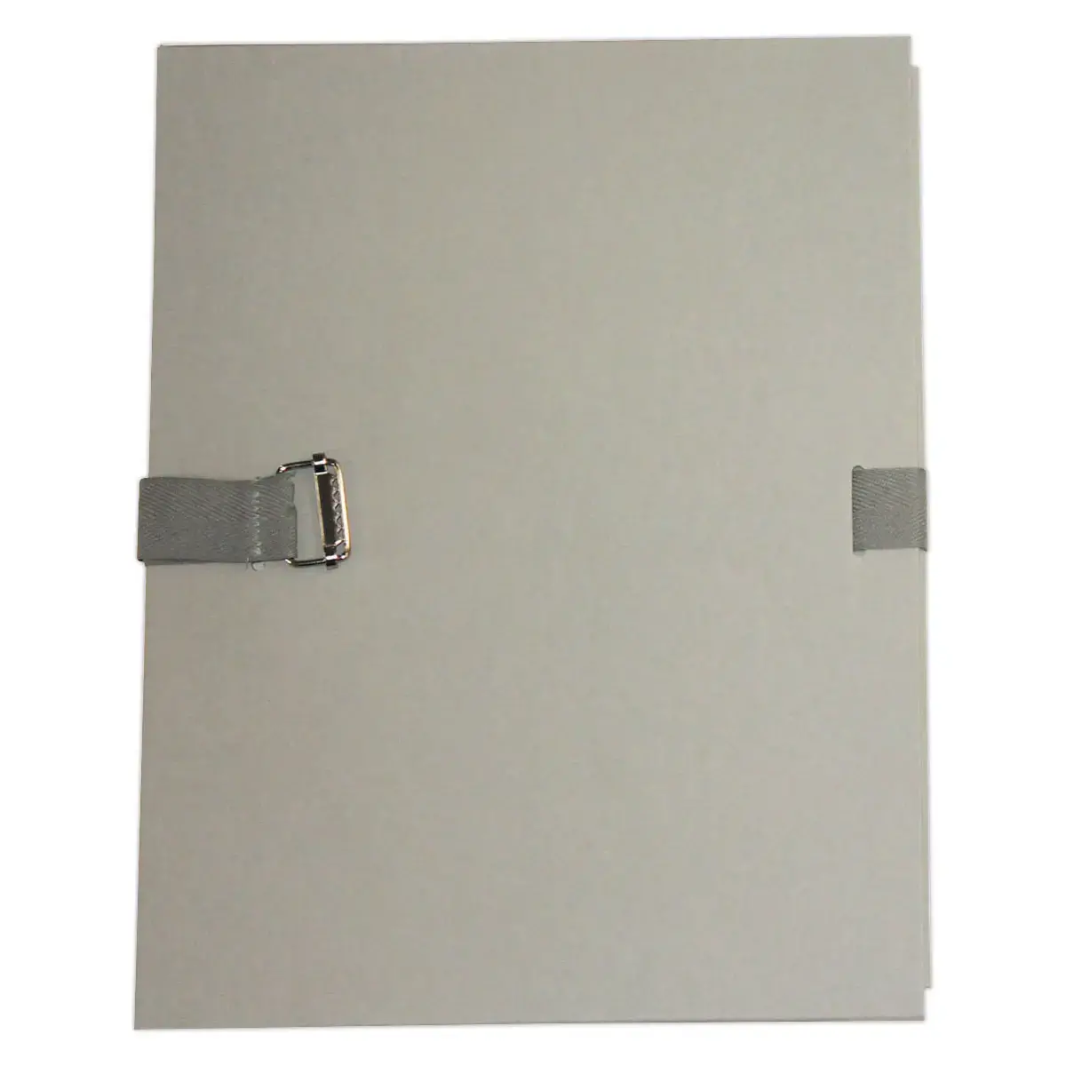 Map met band en voetflap - breedte max 13 cm - grijs - ACCESS 