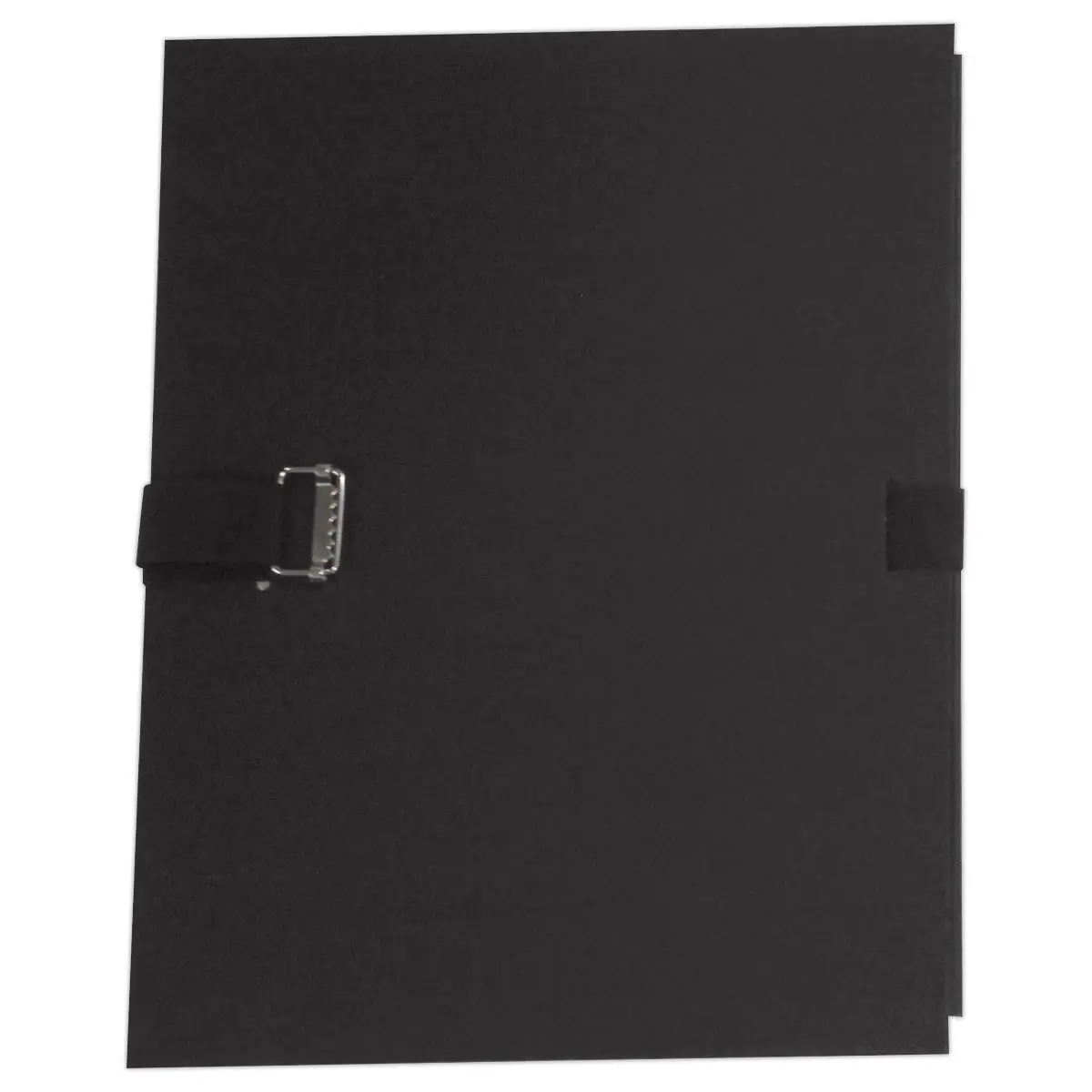 Map met band en voetflap - breedte max 13 cm - zwart - ACCESS