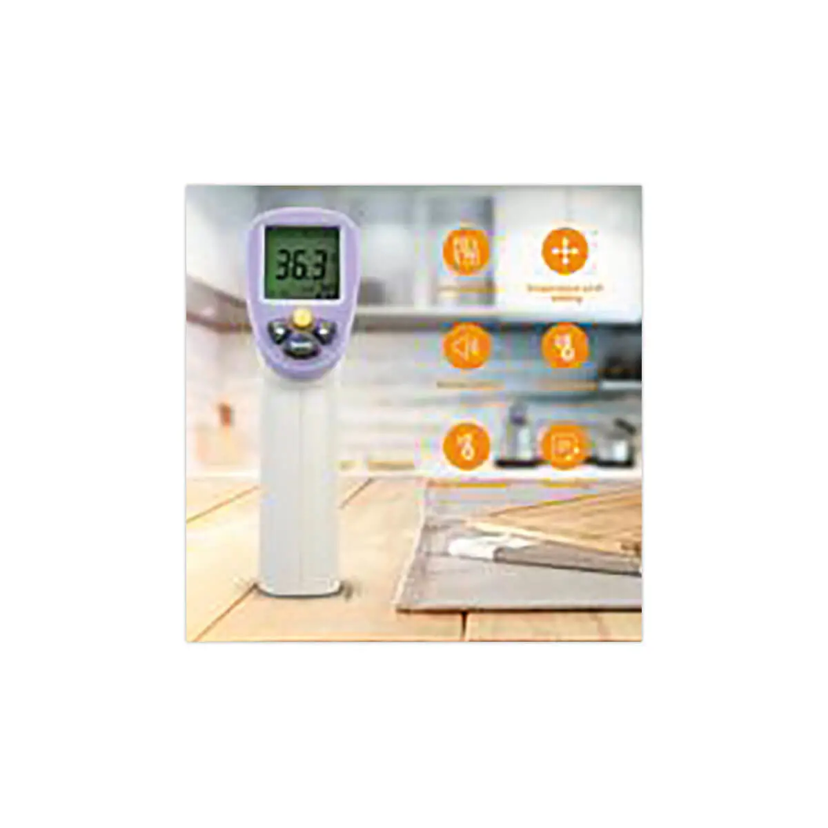 Infrarood contactloos thermometert 