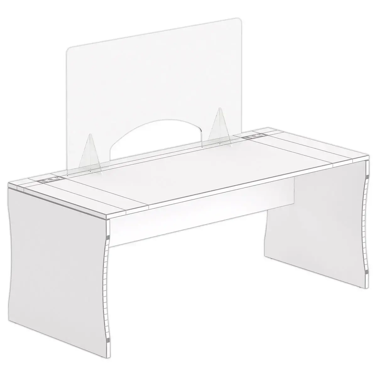 2 Beschermschermen L120