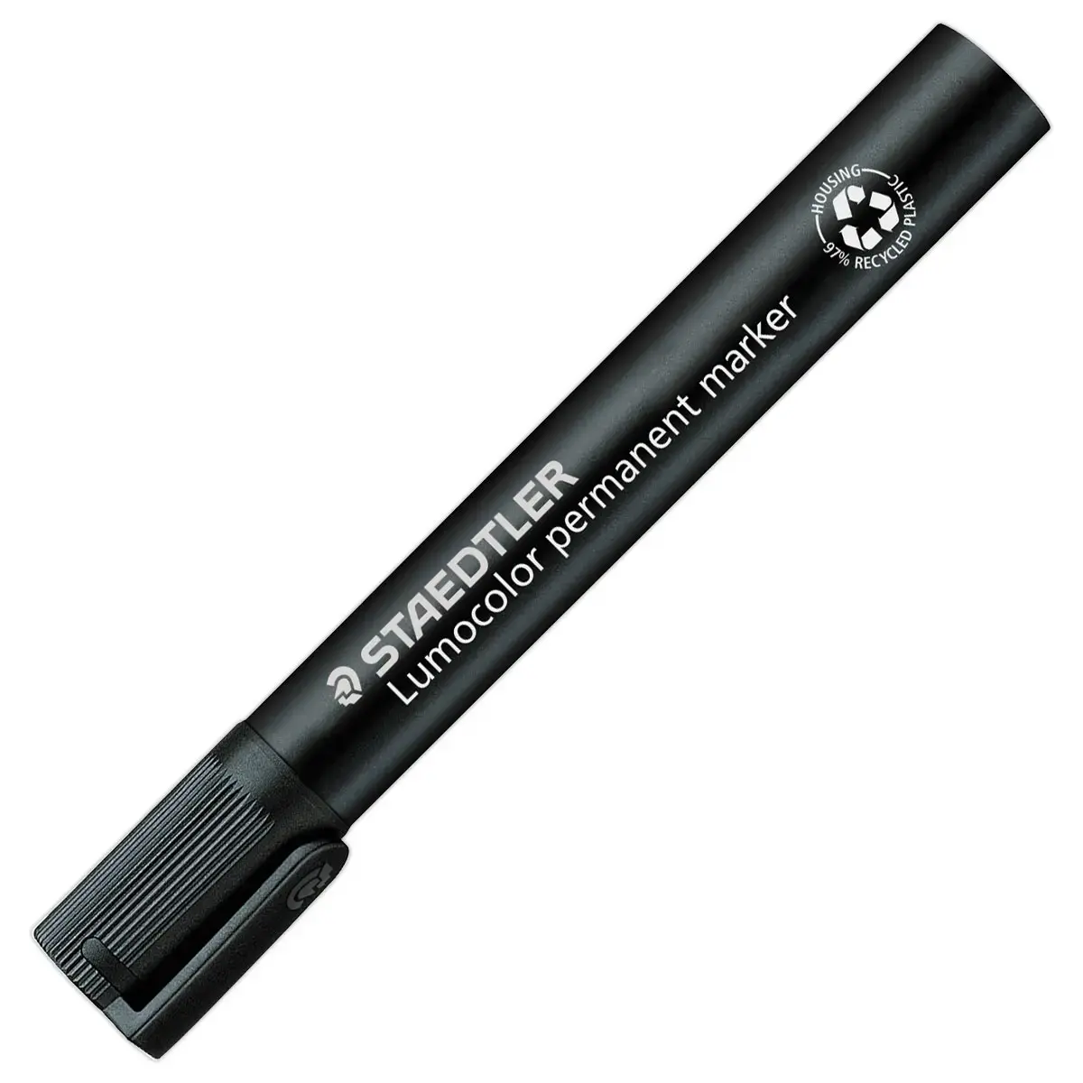 Permanente viltstift LUMOCOLOR zwart 
