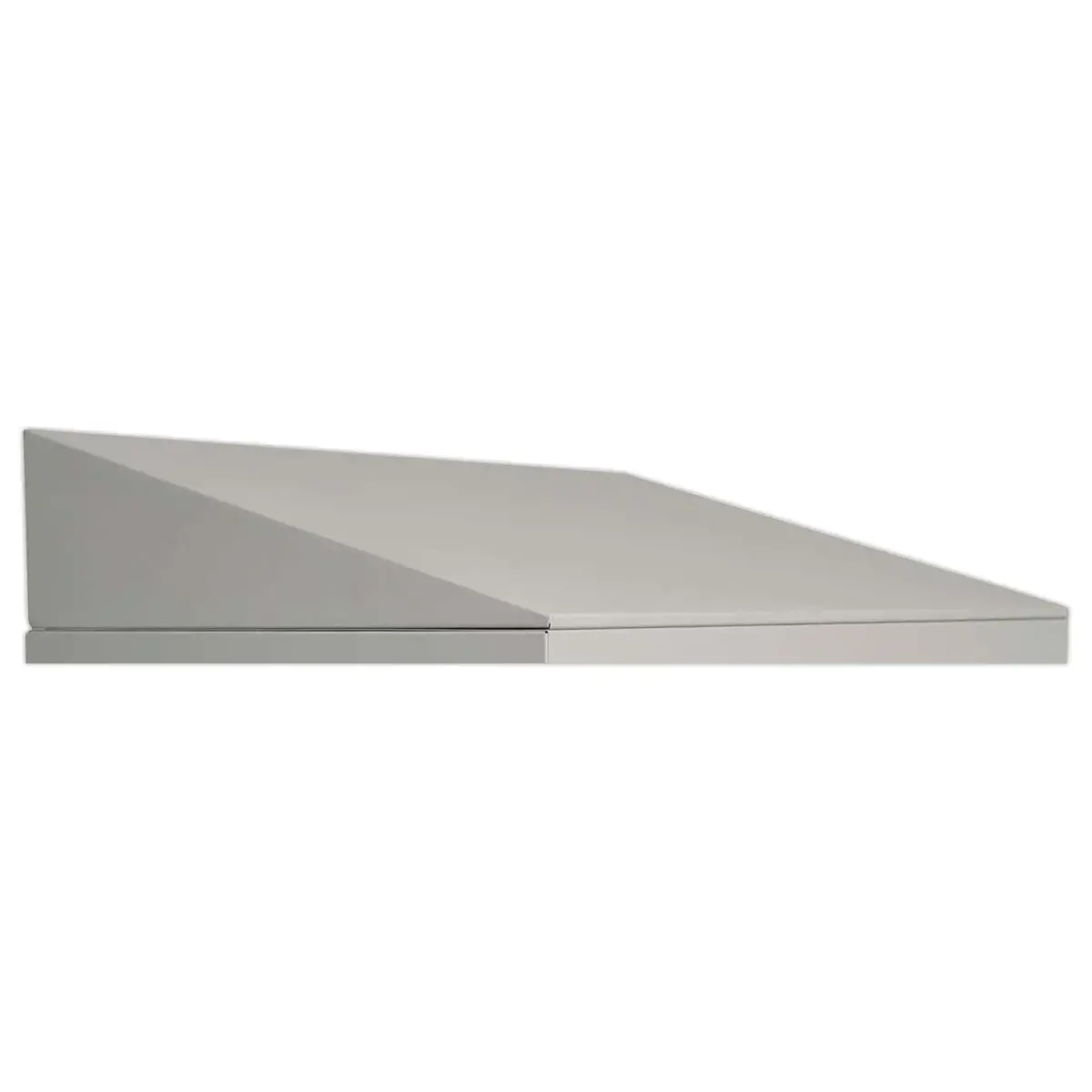 Kapsel voor kleedkamer 1 kolom L.40 cm lichtgrijs 