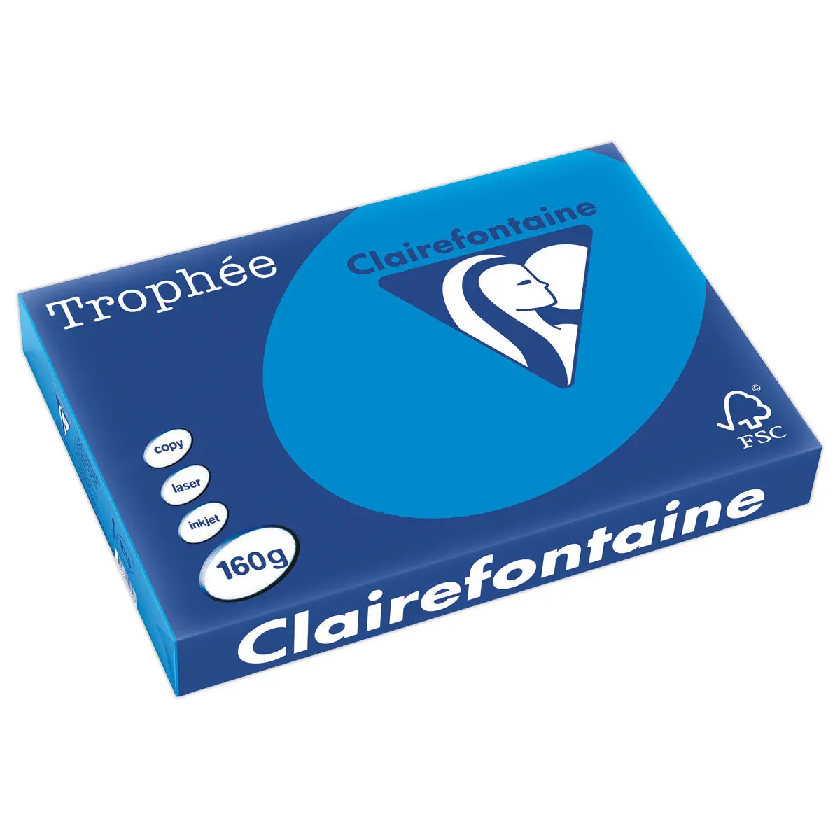 Ramette van 250 vellen intens gekleurd papier Troph&eacute;e A3 - 160g 