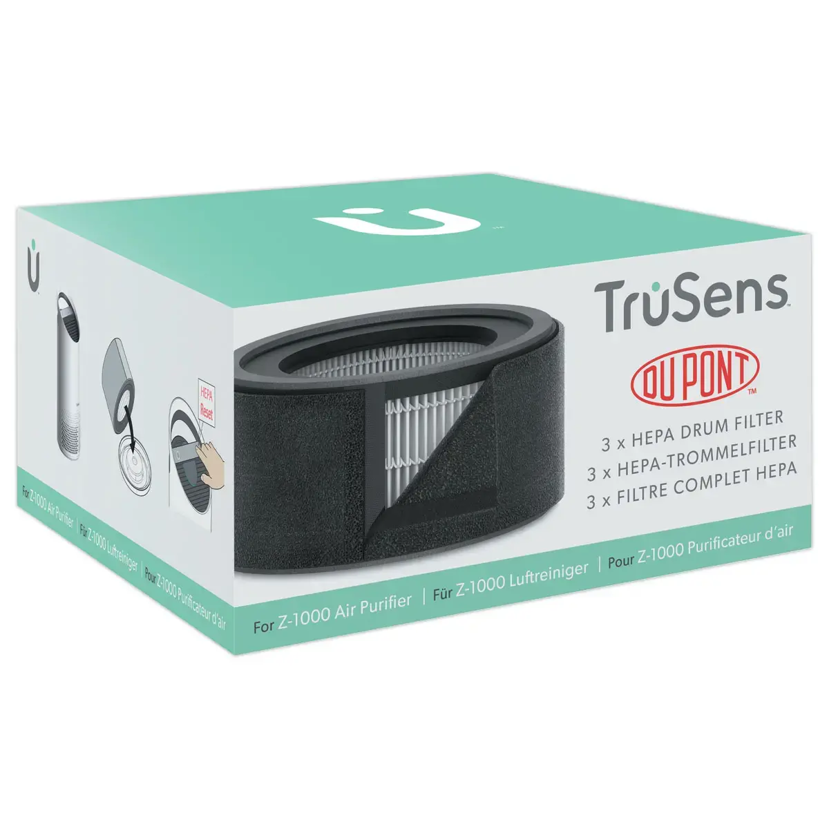 Filter HEPA 13 voor luchtreiniger Z-1000 - LEITZ TRUSENSNS