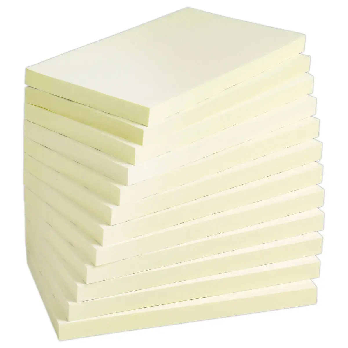 012 Blokken herpositioneerbare memoblaadjes - 76 x 127 mm - Geel - FIDUCIAL
