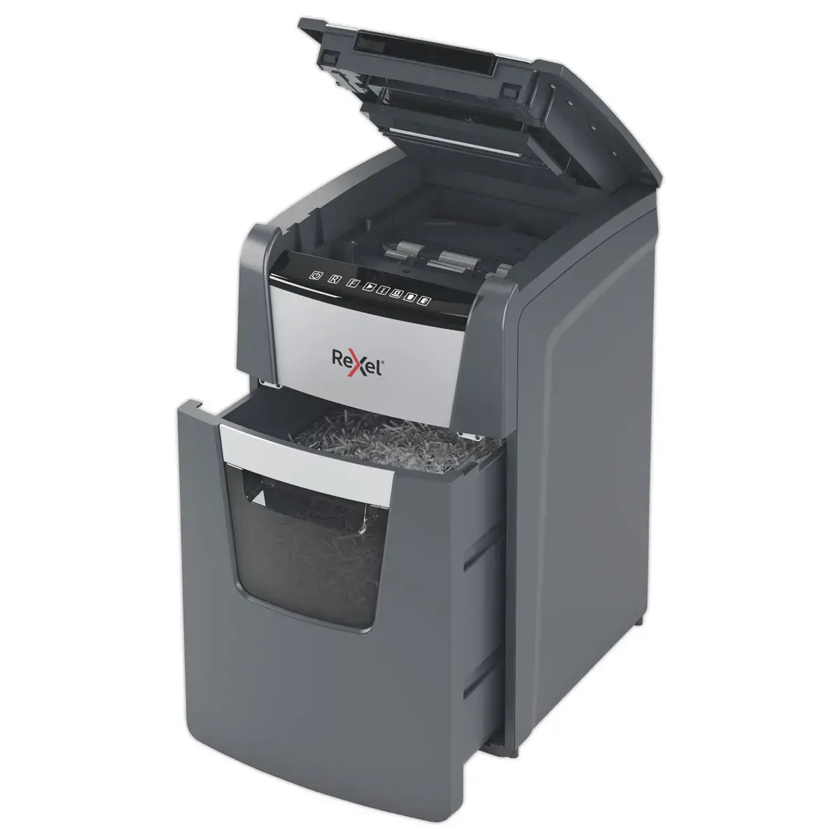 Papiervernietiger Optimum Auto+ 150X - Kruissnede - 150 vel - 44L - REXEL 