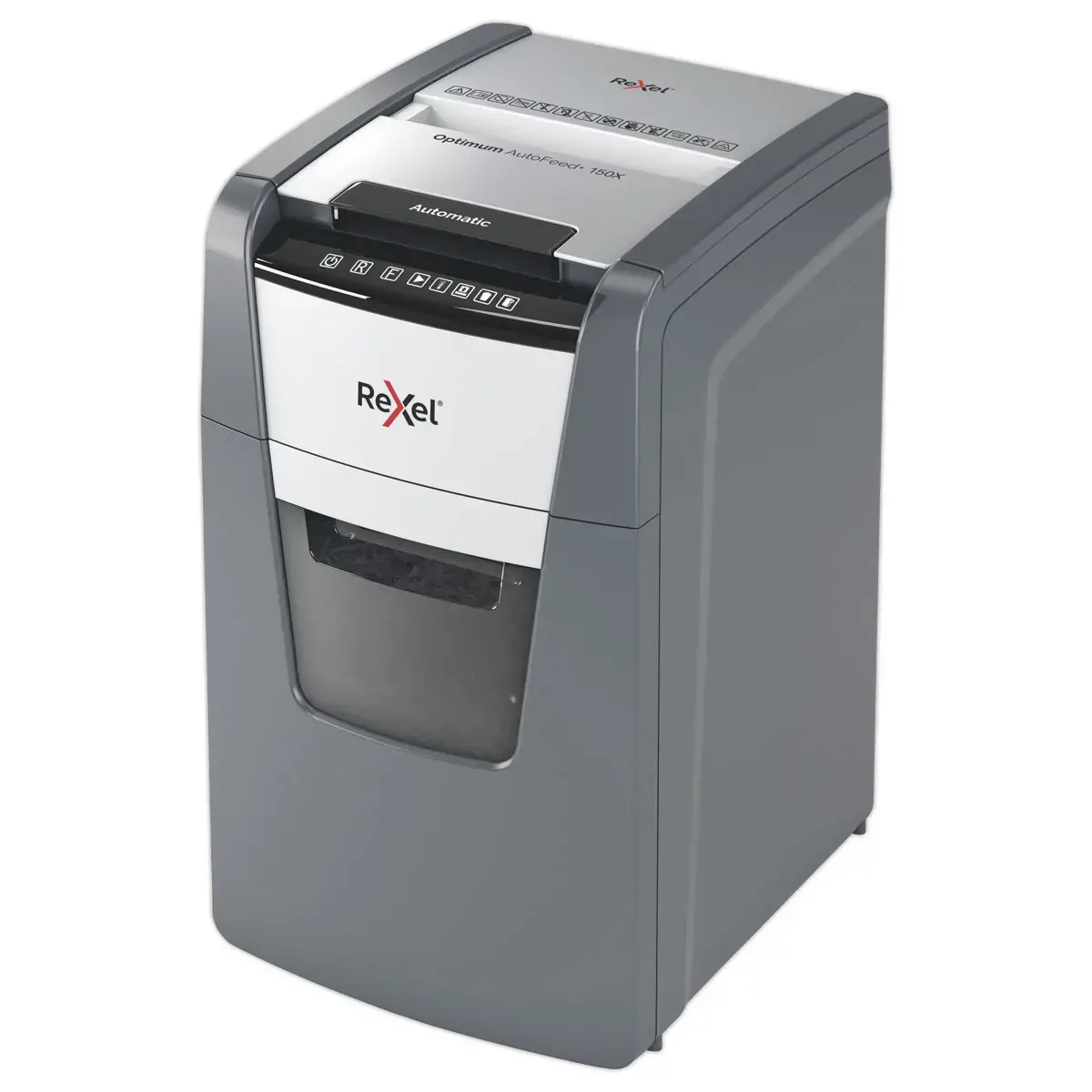 Papiervernietiger Optimum Auto+ 150X - Kruissnede - 150 vel - 44L - REXEL 