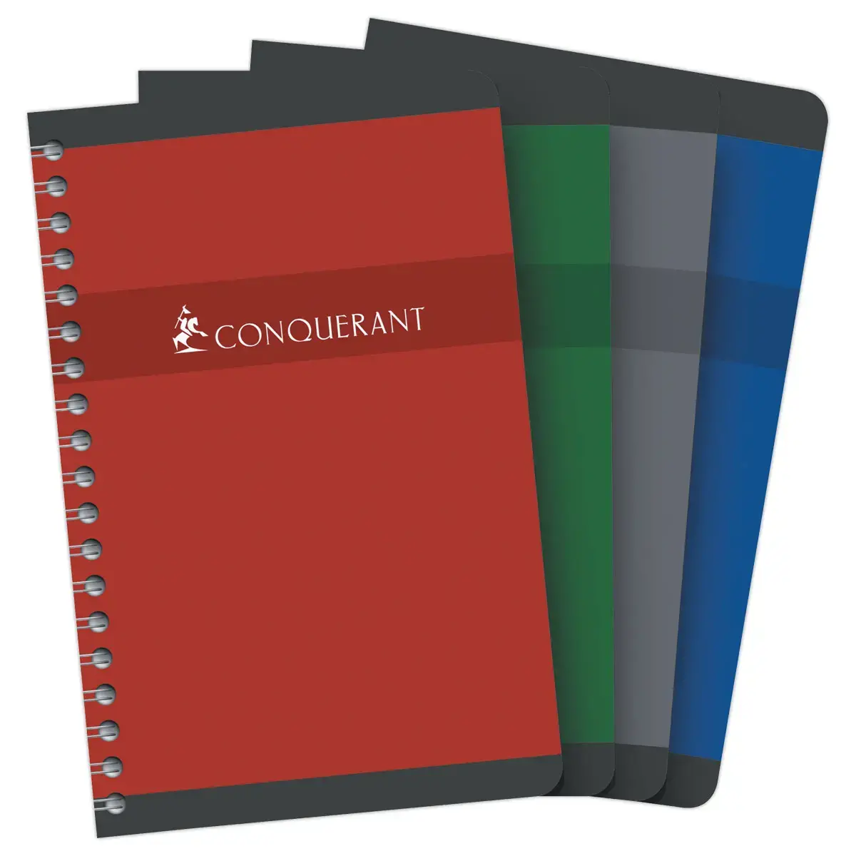 Spiraalschrift11x17cm 180 pagina's - 5X5 - 70g - CONQUERANT