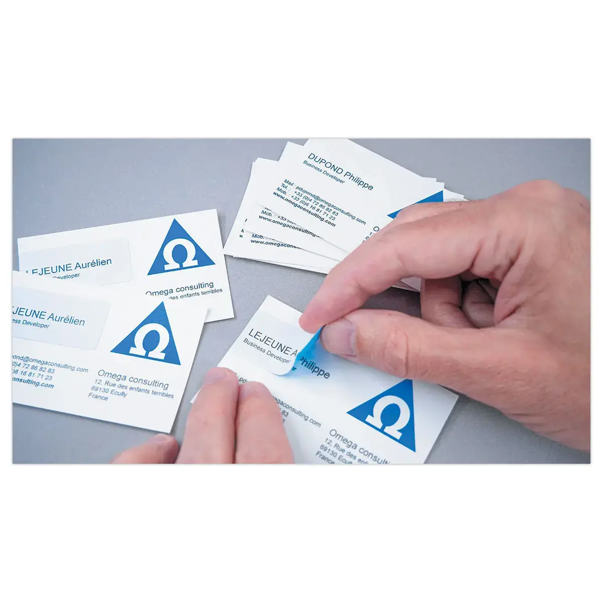 Laser maskering etiketten AVERY 63,5 x 38,1 mm 25 f x 21 etiketten