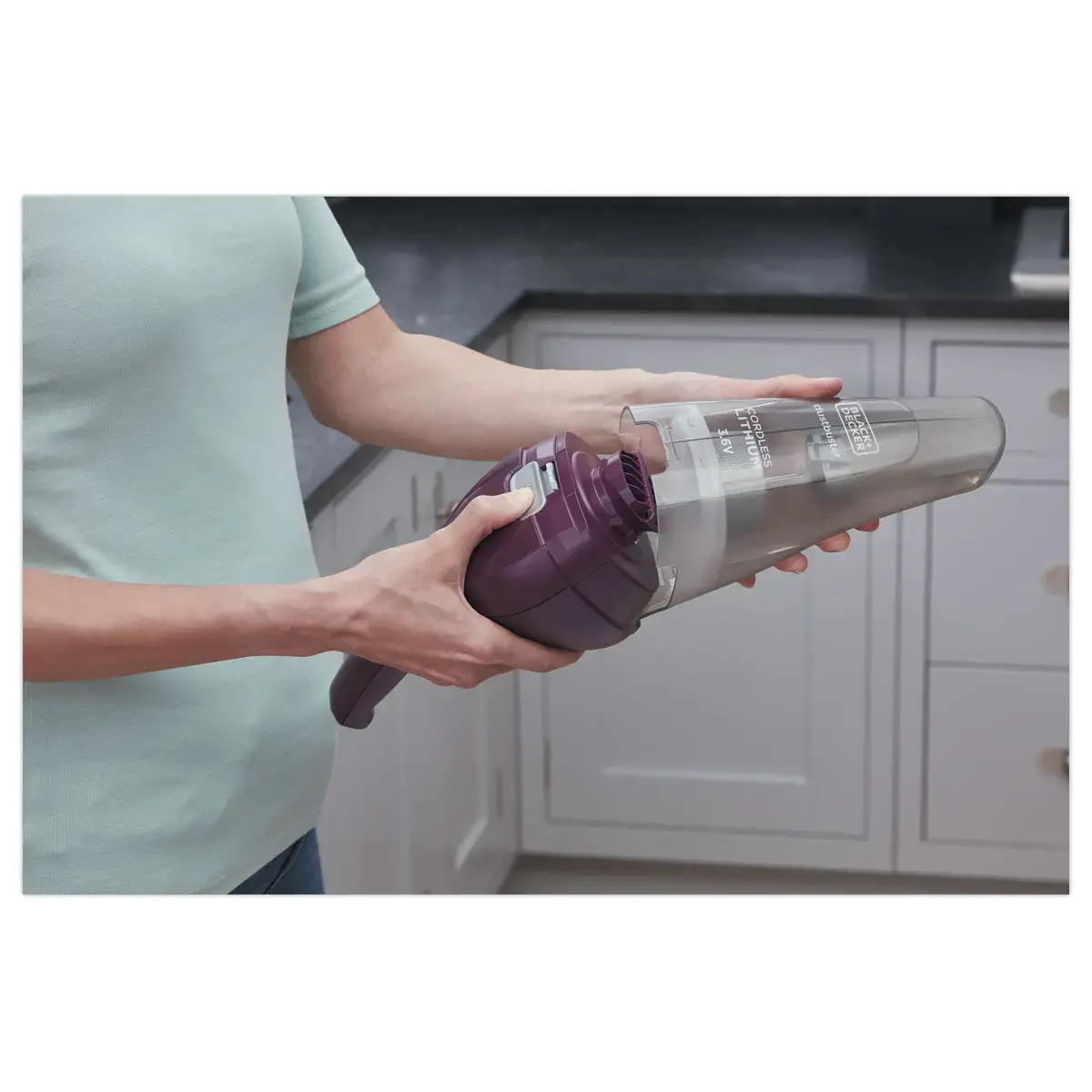 Handstofzuiger BLACK+DECKER Dustbusterzonder zak 3,6V/1,5AH