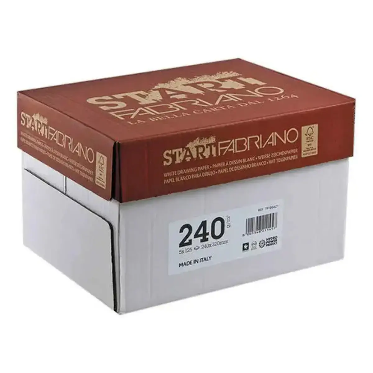 125 Witte tekenpapier A4 - 240 g