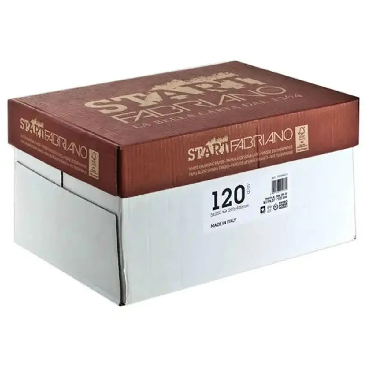 250 Tekenpapier vellen wit formaat 29,7 x 42 cm - 120 g