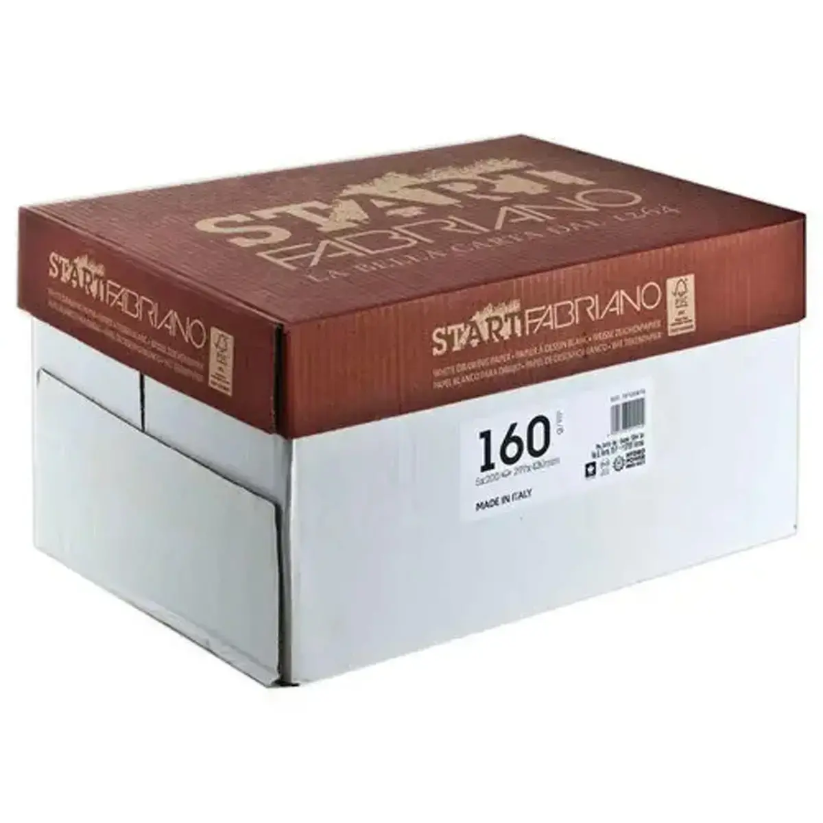 200  Papier tekenbladen wit formaat 29,7 x 42 cm - 160 g 