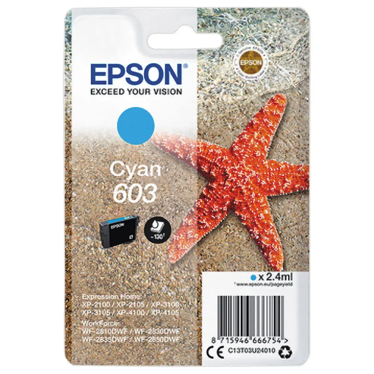 Epson 603 cyan inktcartridge