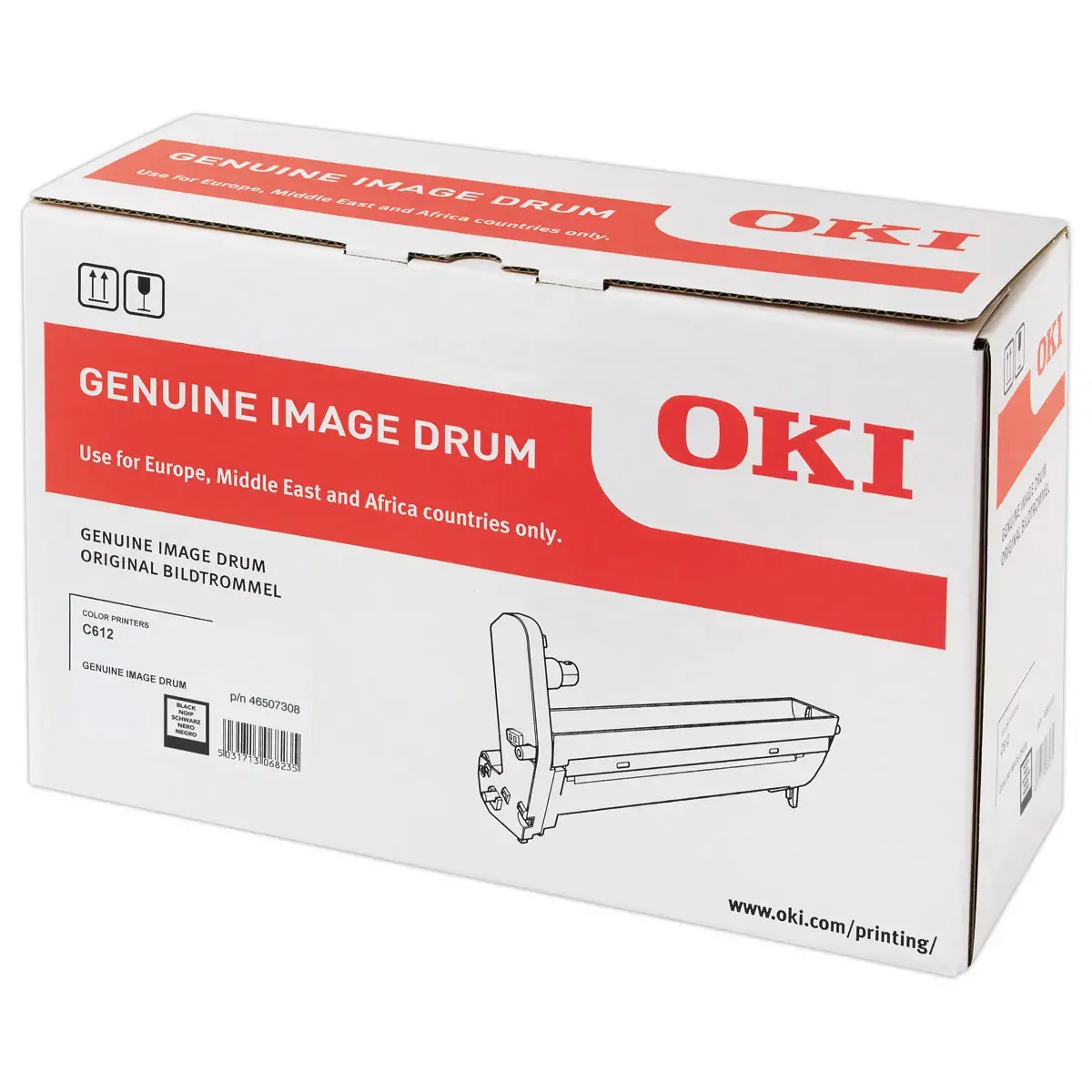 OKI 46507308 zwarte trommel 