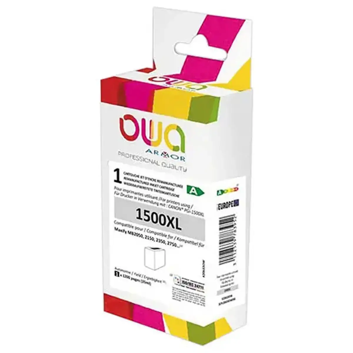 Cartridge ARMOR equiv. Canon PGI-2500XL zwart