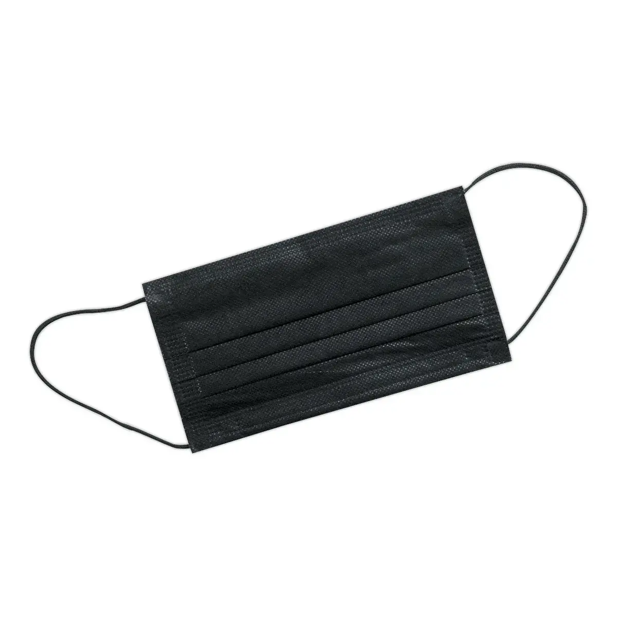 50  Chirurgisch wegwerpmasker Type II - Frans - Zwart 