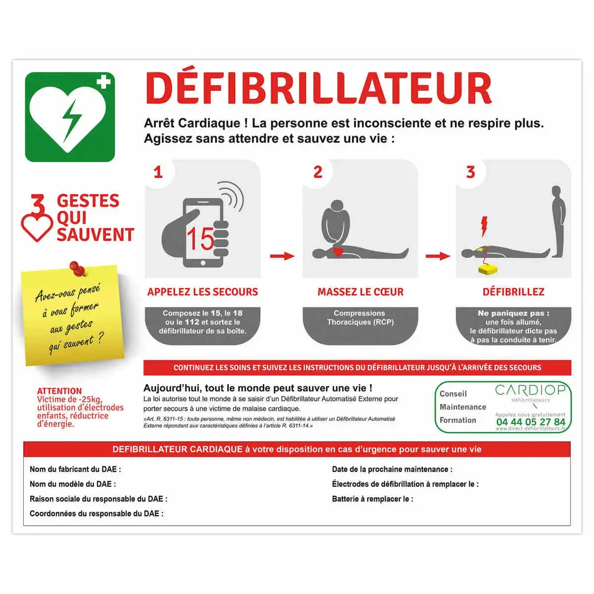 Defibrillator FRED PA1 